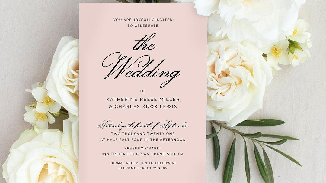 include your kids in your wedding invitation: